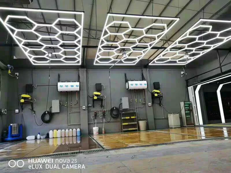 

Auto Detailing Products Hex Light led Car Inspection Machine Dropshipping
