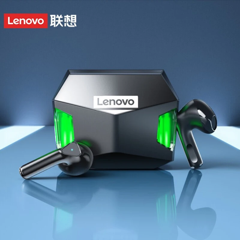 

Беспроводные Bluetooth-наушники Lenovo GM5, 5,0 TWS, игровая гарнитура с низкой задержкой, спортивные водонепроницаемые наушники с шумоподавлением