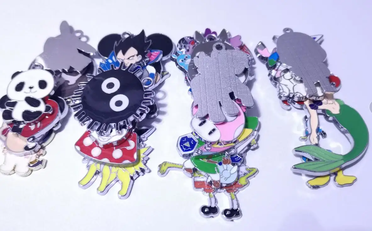 

Mixed 20pcs/50pcs/100pcs Cartoon pattern random head DIY Metal Charm Pendants Jewelry Making E52