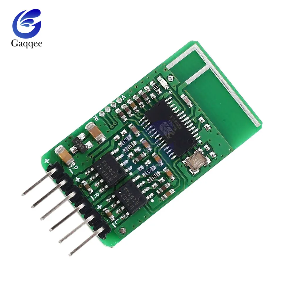 BK3266 Bluetooth 5 0 Модуль приемника усилитель стерео аудио плата драйвера 3 Вт + Вт/5 DC 6 В
