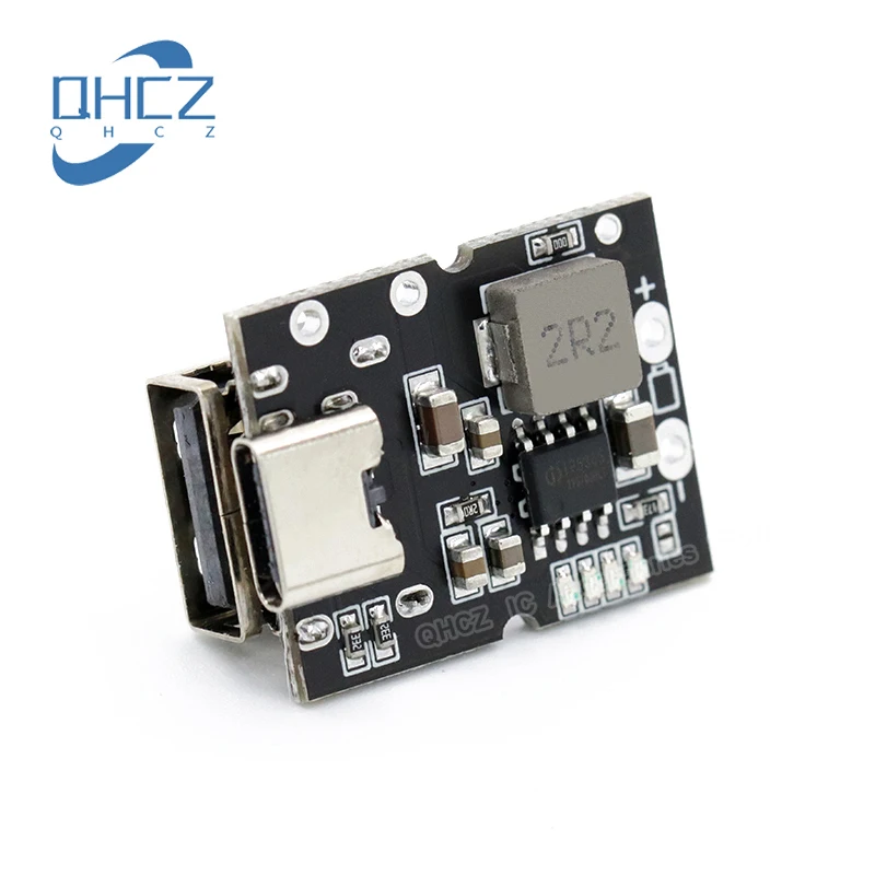

High-precision 5V2A charge-discharge integrated module Type-C input compatible with 4.2V lithium battery