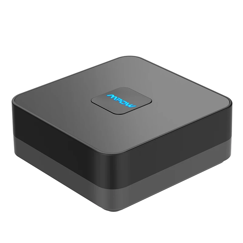 Mpow BH100 Bluetooth приемник беспроводной аудио адаптер со встроенным шумоизолятором 3,5 мм аудио разъем для ТВ домашняя автомобильная аудиосистема - Цвет: Black