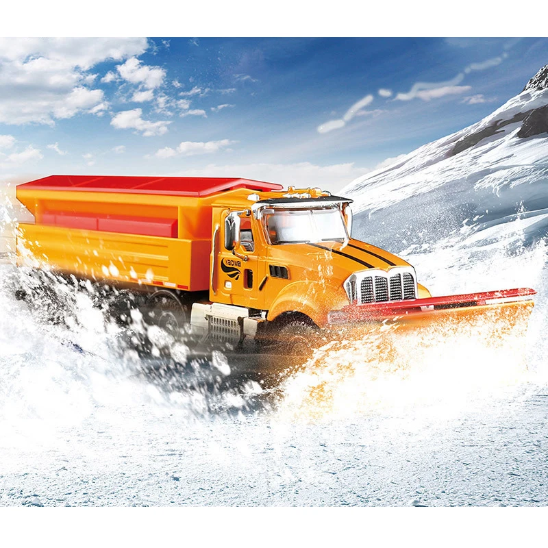 Детская игрушка 1:50 бульдозер колесный погрузчик литые под давлением Пластиковые