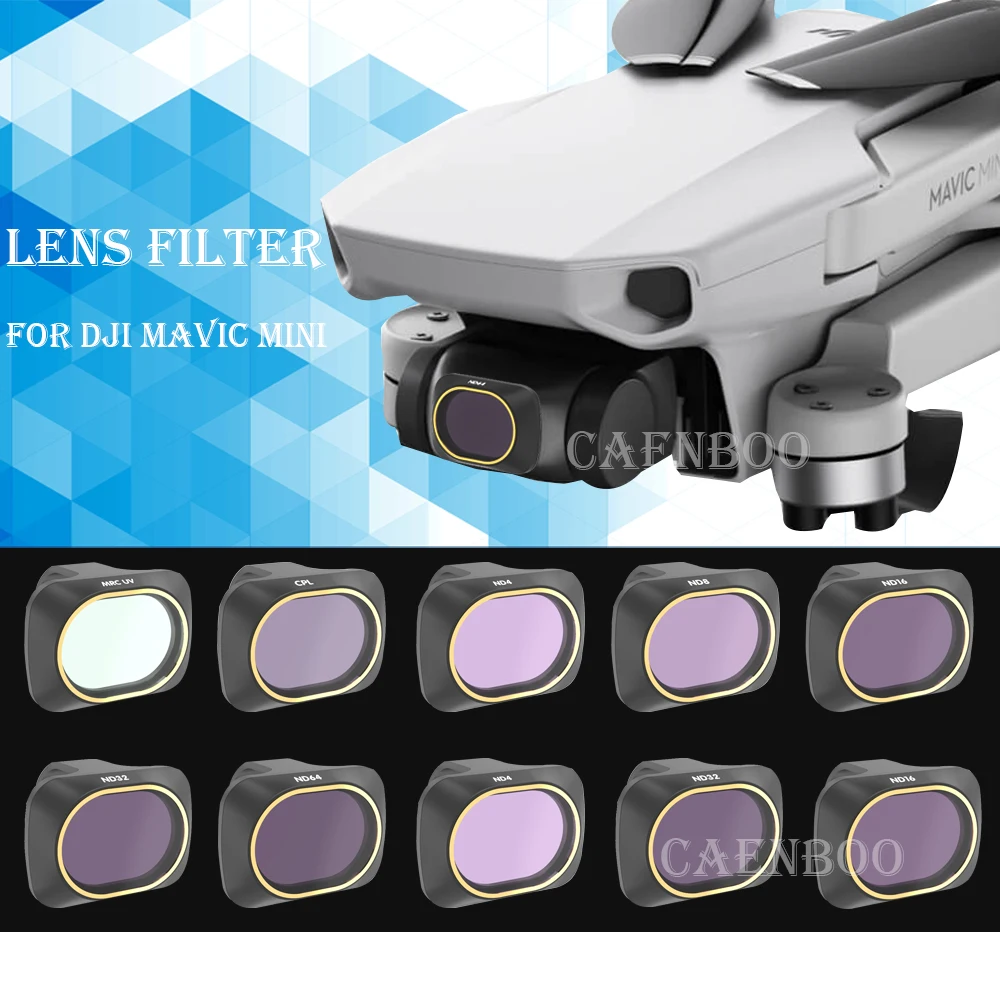 Camera Filter UV CPL C-PL Polar ND4/ND8/ND16/ND32 Neutral Density Filters Lens Protector For DJI Mavic Mini Accessories | Электроника