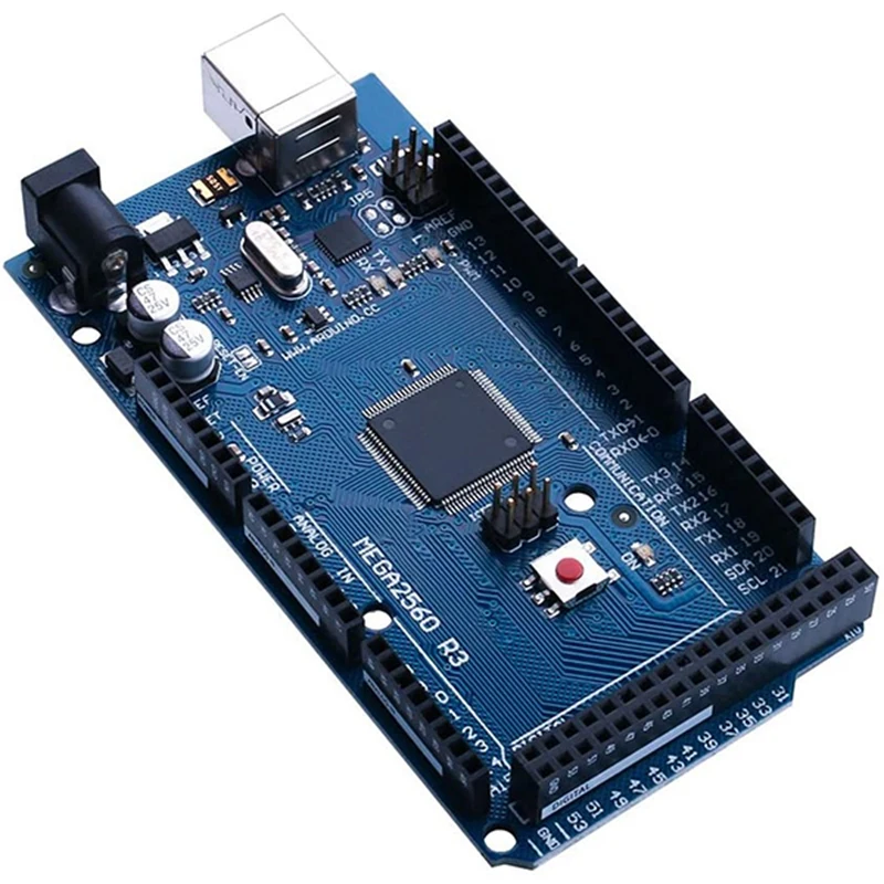 MEGA2560 Mega 2560 R3 REV3 ATmega2560 16AU AVR плата на USB кабель совместим с Arduino