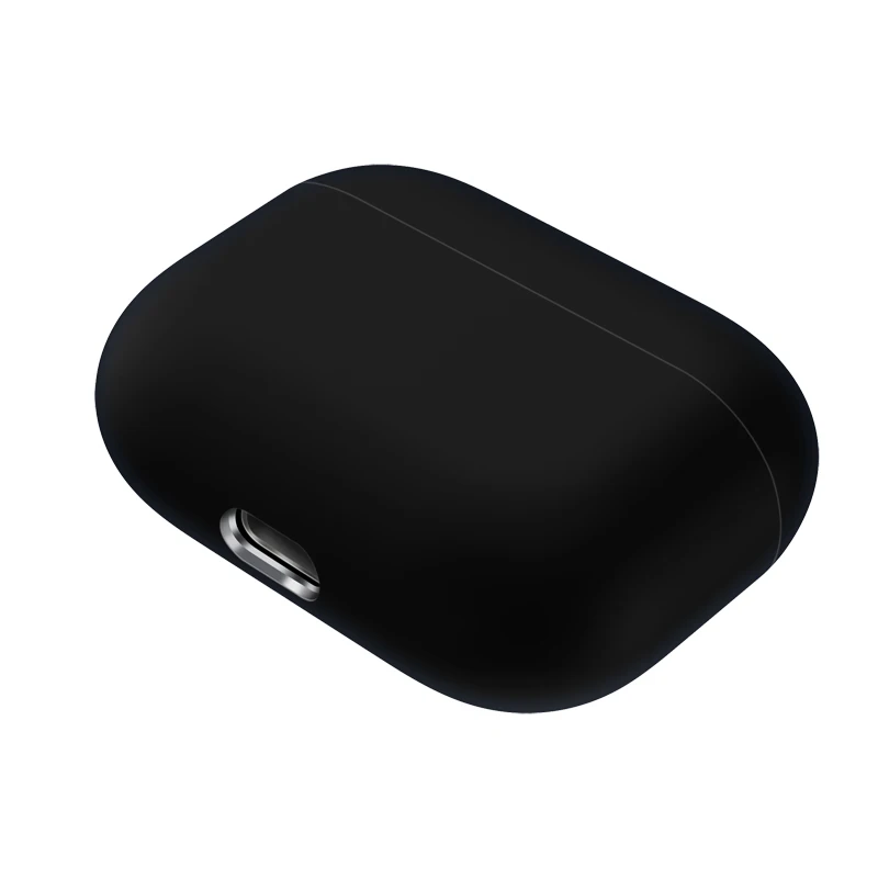 Для Apple Airpods Pro Чехол Air Pods Pro Чехол Funda беспроводные наушники защитный чехол для Air Pods Pro Earpods чехол - Цвет: Black