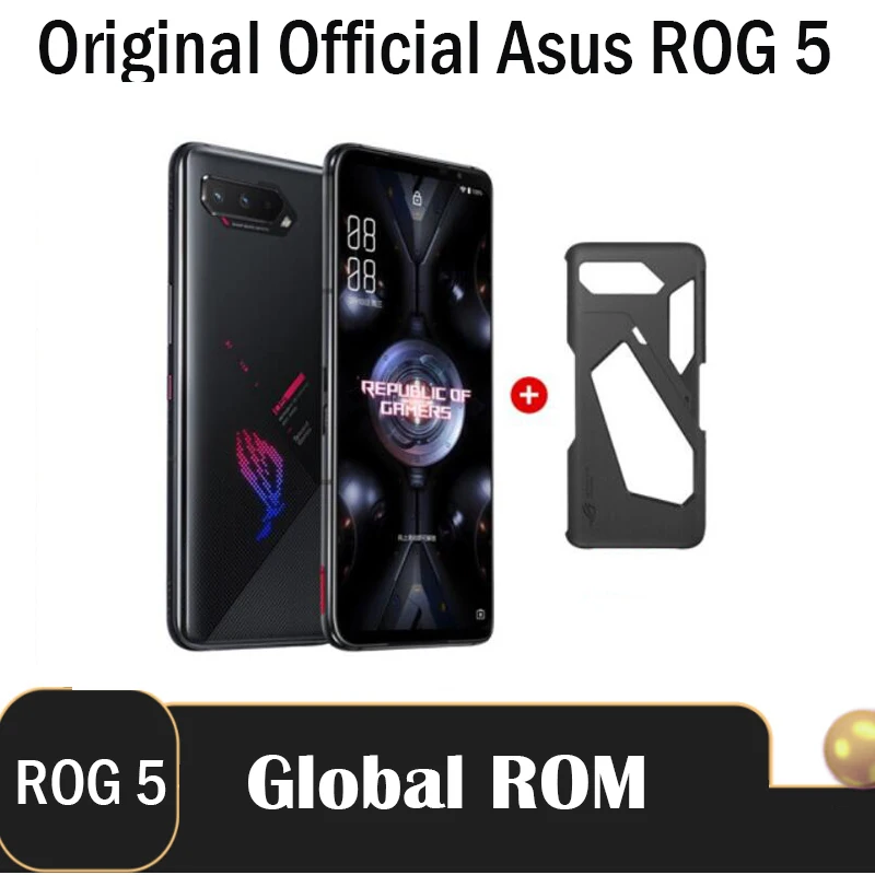 Оригинальный Новый Официальный Asus ROG 5 5G сотовый телефон Snapdragon888 6 78 дюймов AMOLED 65W