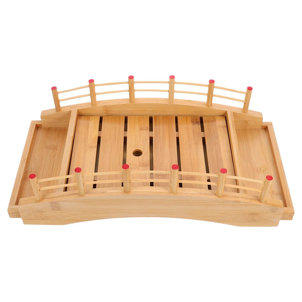 

1pc Multi-purpose Sushi Board Serving Dish for Restaurant Sushi Holder (Yellow)