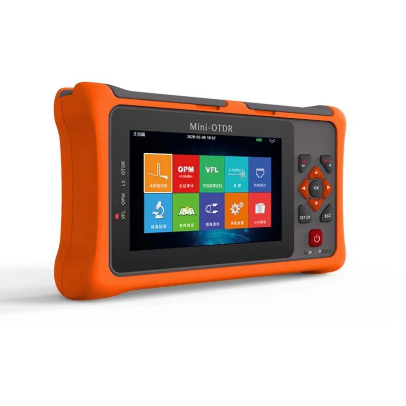 

GT4000 mini otdr fiber optic 1310/1550nm mini otdr de fibra optica tester 24/22dbm dmoptical power meter vfl fiber tools