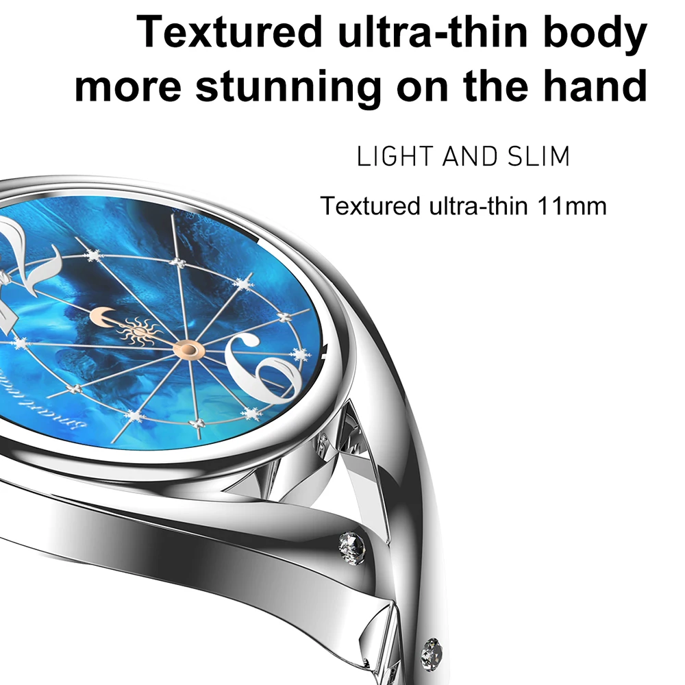 

LEMFO 2021 Smart Watch Women DIY Watch Face Heart Rate Monitor Multi Languauge Waterproof Lady Woman Bracelet Smartwatch
