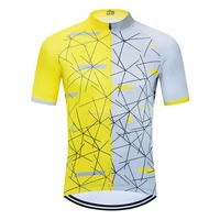 hot sell polyester cycling bike jersey quick dry mtb cycling short sleeve top jersey