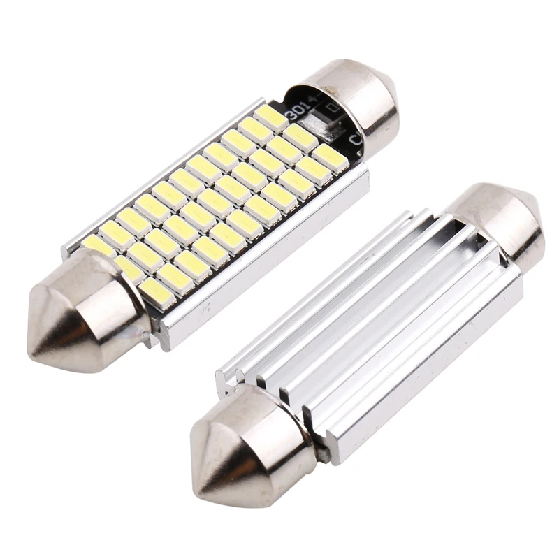 1PC C5W Led C10W Festoon Light Interior Light 31mm 36mm 39mm 41mm Car LED 4014 SMD 24/30/36/39Leds Doom Lamp Reading Light 12V