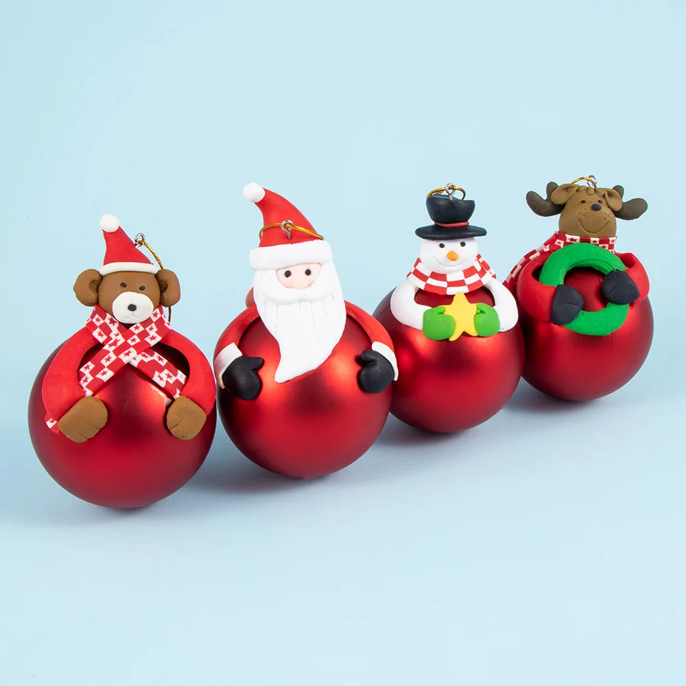 1 украшение для ПК шары с рождеством елка домашнее подвесное праздничный подарок