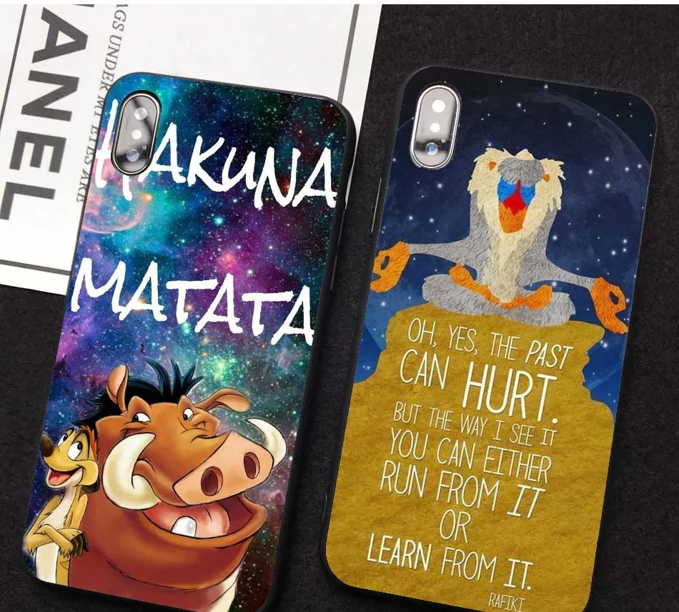 Силиконовый чехол для телефона Lion King 2019 nala simba Timon iPhone 6Plus 7 8 SE 5s 6 6S 8Plus MAX XR XS X10| |