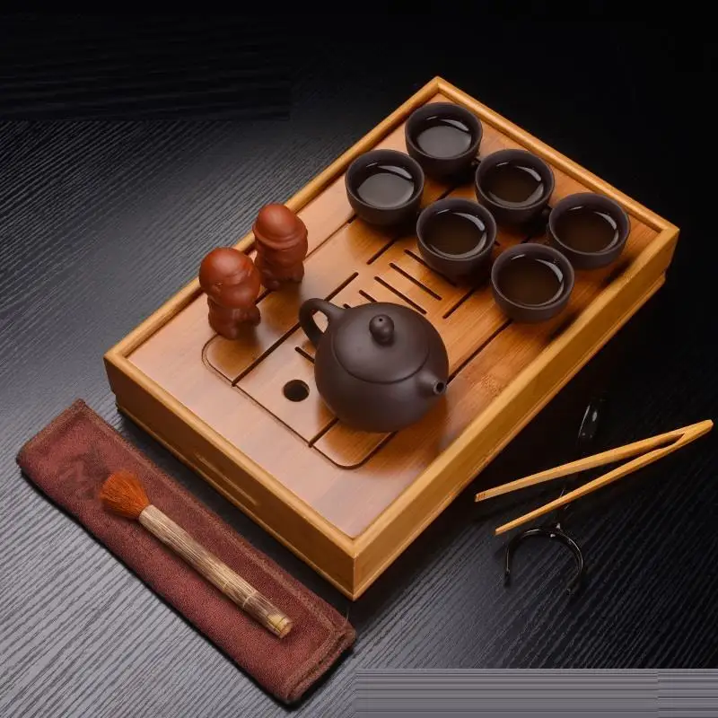 

Para Servir Ceremony Set Table Juego De Te Chino Vassoio Da Portata Puer Board Gongfu Kung Fu Chinese Holder Tea Tray