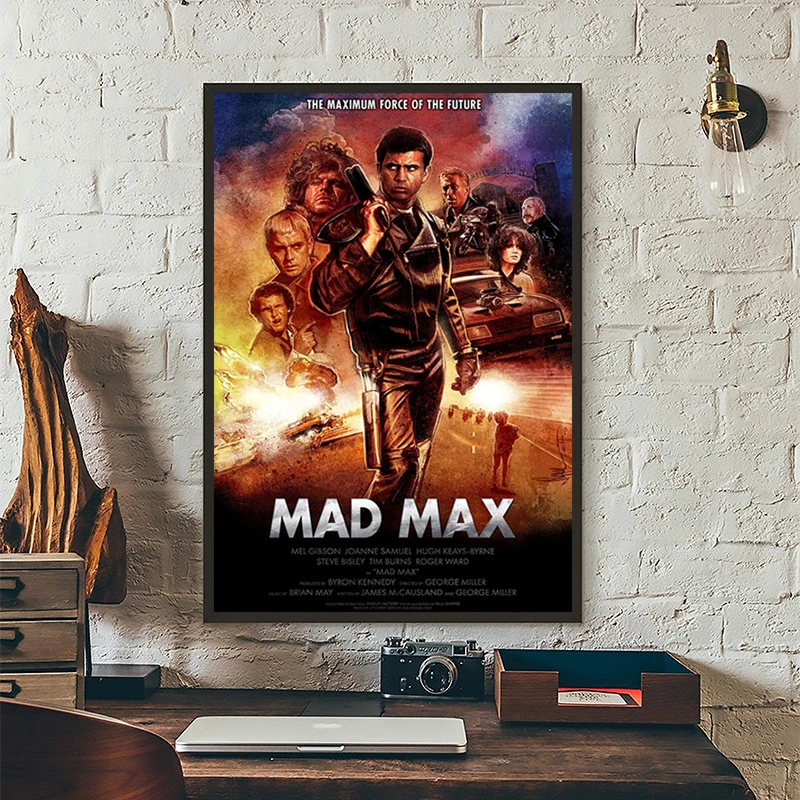 Картина из фильма Mad Max 1979 настенный плакат картина для гостиной современное