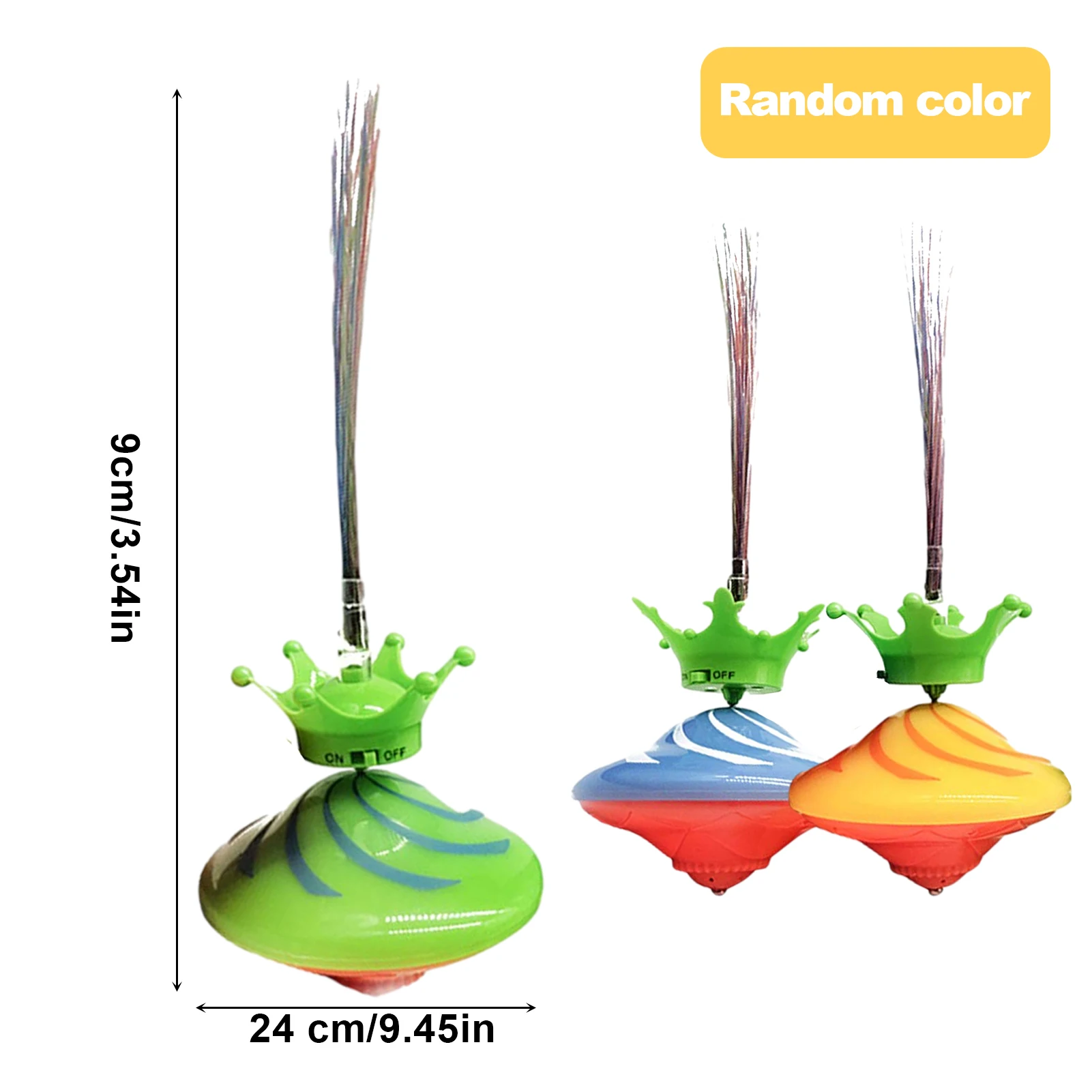 

Spinning Top Gyro Toy For Children Adult Antistress Gyroscope Light Up Desktop Gyro, Stress Relief Toy Spin Top Spinner Gyro Toy