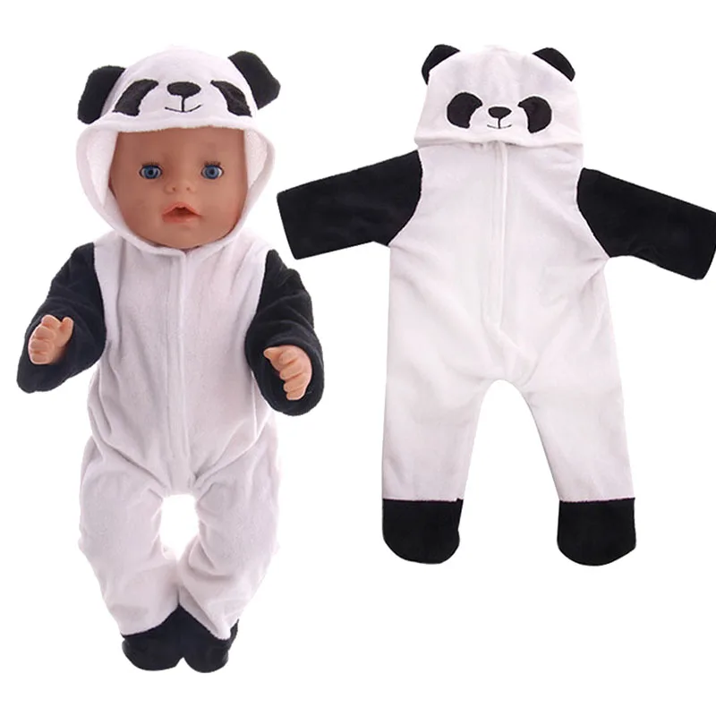 С милыми животными цельнокроеные пижамы с повязкой на голову для девочек 18