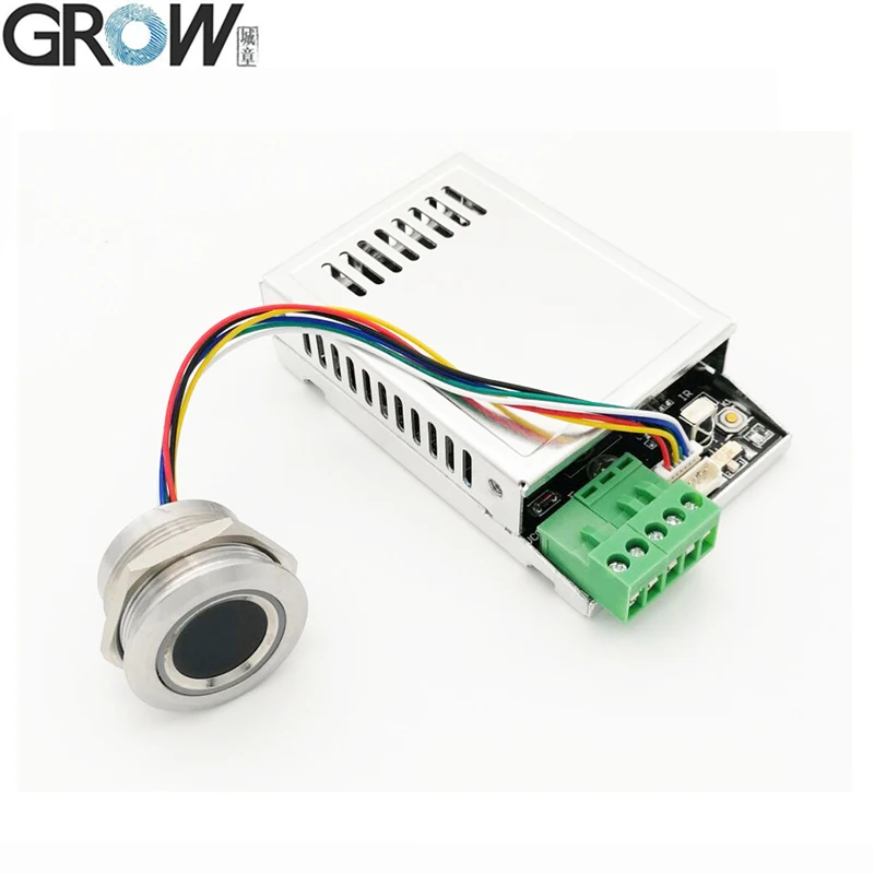 GROW K216+ R503 двухцветный кольцевой индикаторный светильник емкостная панель контроля доступа отпечатков пальцев