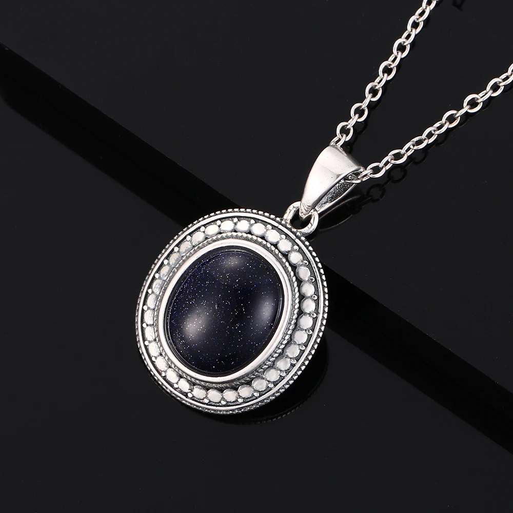 Женский кулон из серебра 925 пробы с лунным камнем 10 х12 мм|Подвески| |