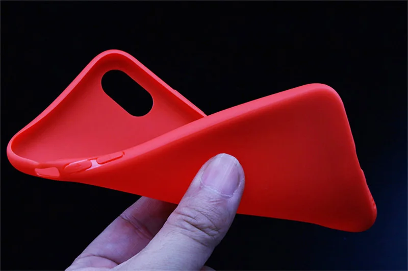 Модные Простые матовые однотонные мягкие чехлы из ТПУ для Apple iPhone X XR XS Max 8 7 6 6s