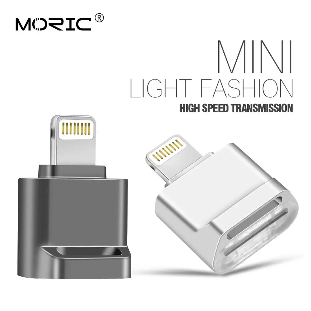 Мини Usb флеш накопитель MORIC для iPhone 6/6s/6plus/7/7plus/8/X Usb/Otg/Lightning 2 в 1 iOS|USB флэш-накопители|