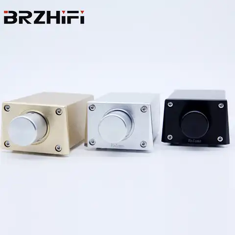 BRZHIFI современный аудио FV3 Высокоточный Пассивный предусилитель, регулятор громкости, алюминиевый предусилитель усилителя