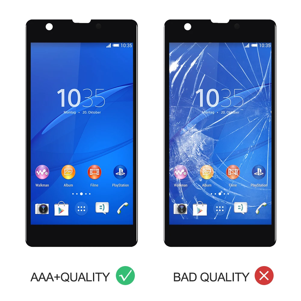 Оригинальный дисплей 4 6 дюйма для SONY Xperia ZR M36h C5502 с сенсорным экраном дигитайзер в