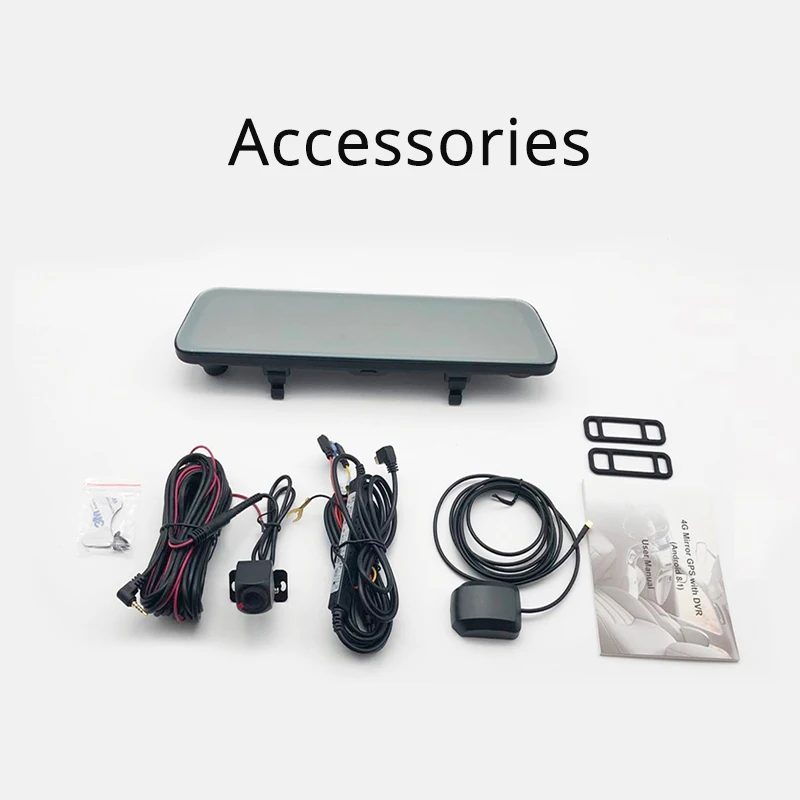 Автомобильный видеорегистратор android 8 1 4g двойная камера HD1080P зеркало заднего вида