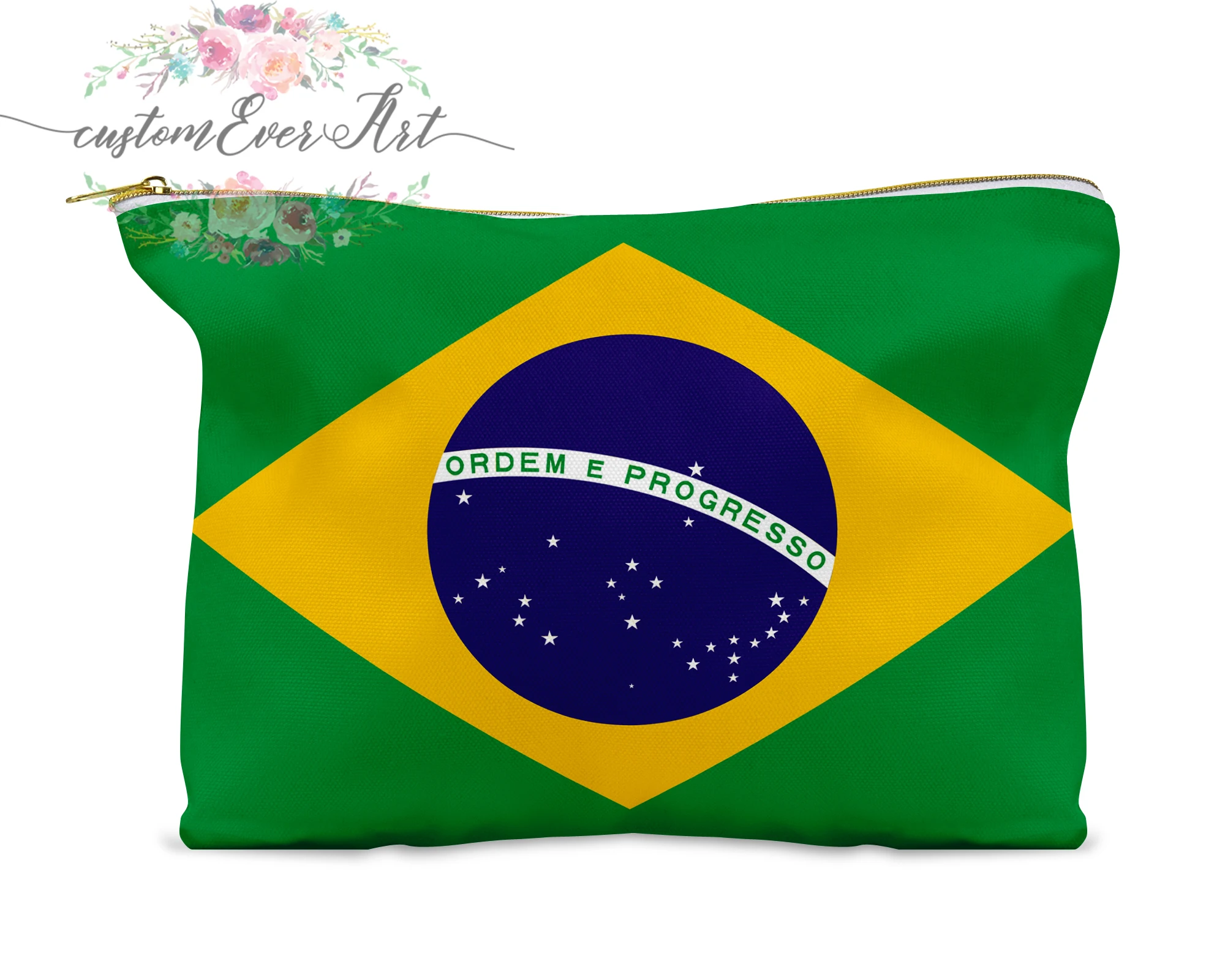Бразильская косметичка персонализированная маленькая сумочка для туалетных