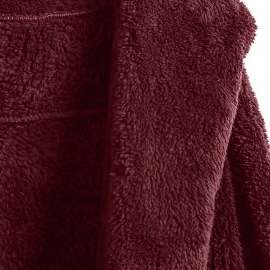 Женское плюшевое пальто Womail большого размера зимняя теплая верхняя одежда