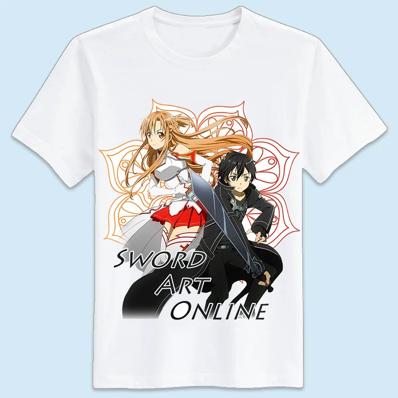 Kirigaya меч Kazuto Art Online японское аниме косплей SAO 3D печать уличная одежда мужская