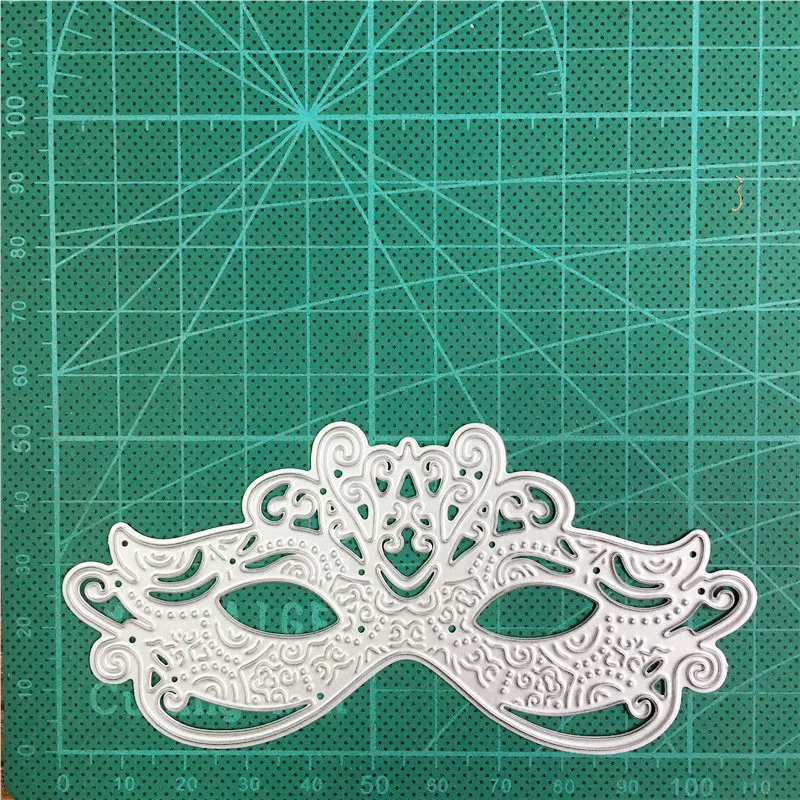 2021 новые металлические штампы кружевные вечерние маска Трафаретный вырубной