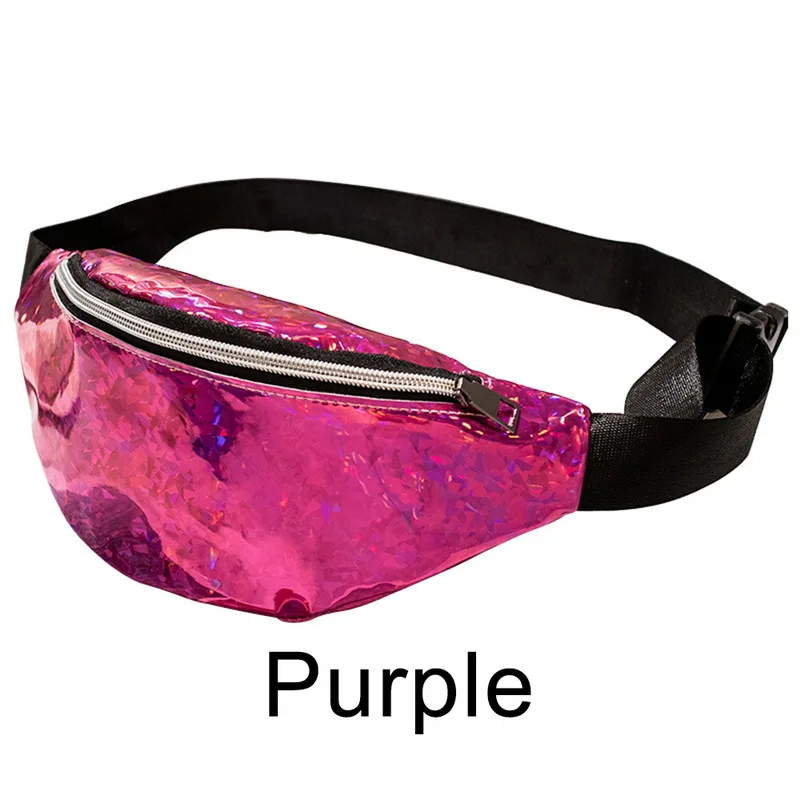 pink2 LITTHING модная сумка на пояс для женщин и мужчин, цветная сумка на пояс унисекс, сумка на пояс, сумка на молнии для мобильного телефона, сумка на пояс - Цвет: pink2