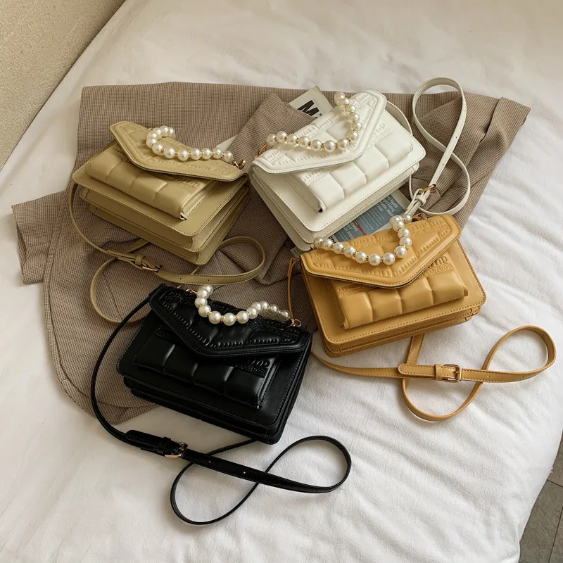 

Trendy Small Bags Women's Bag 2021 Summer New Fashion Small Square Bag Shoulder Bag High Quality Crossbody Bag Handbag