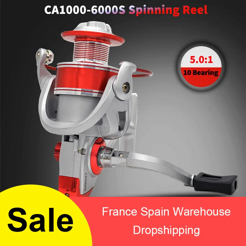 Рыболовная катушка yumoshi цельнометаллическая спиннинговая Катушка 8 кг