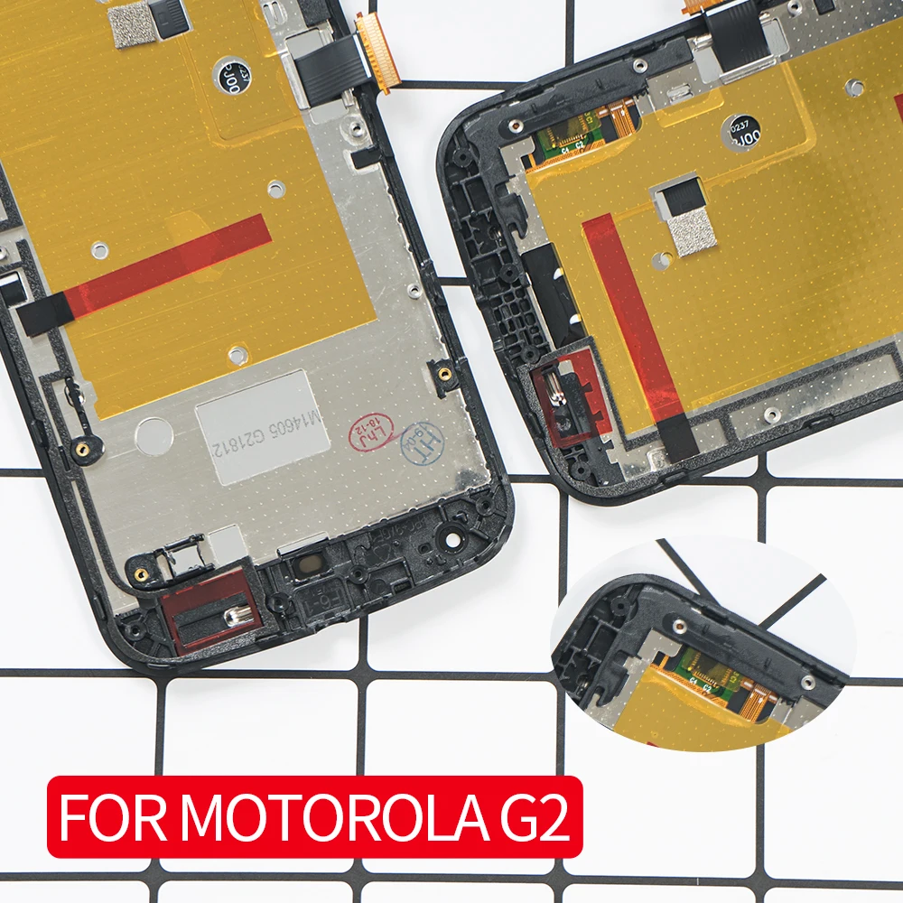 Оригинальный ЖК-дисплей OTMIL для Motorola Moto G2 XT1063 сенсорный экран дигитайзер в сборе