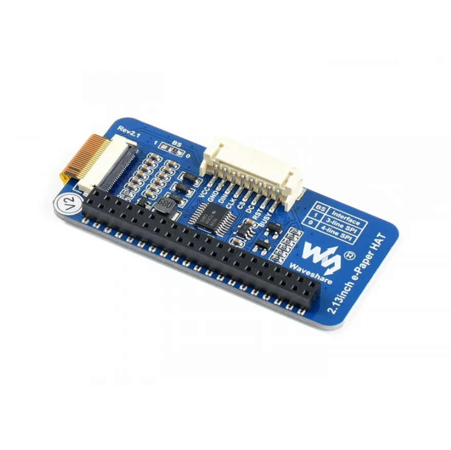 2 13 дюймовый e Paper HAT (C) 212x104 E paper Module для Raspberry Pi 2B/3B/Zero W желтый черный белый