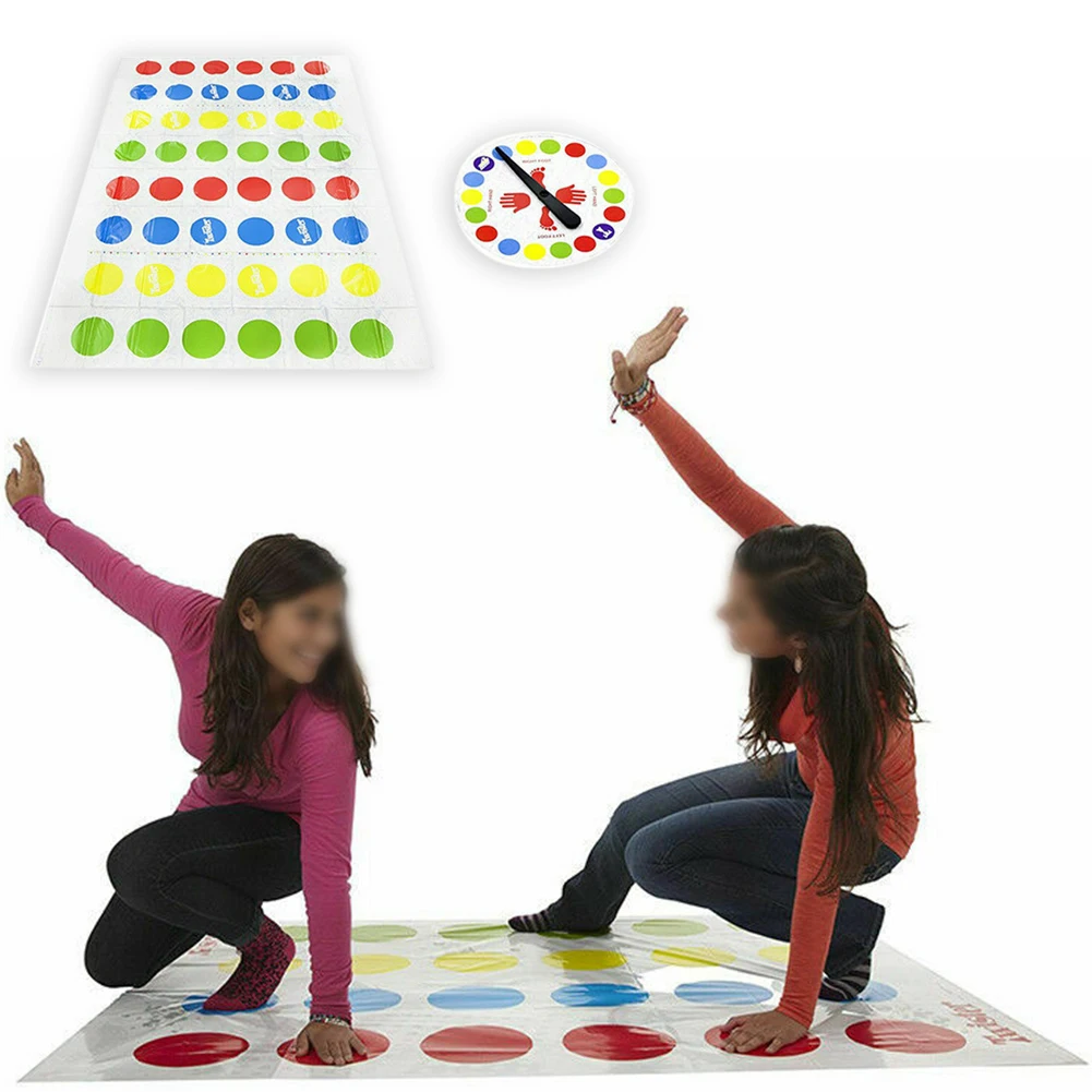 

Educational Twisting Game Body Moves Outdoor Activity Toys Home Kids Adults Gift