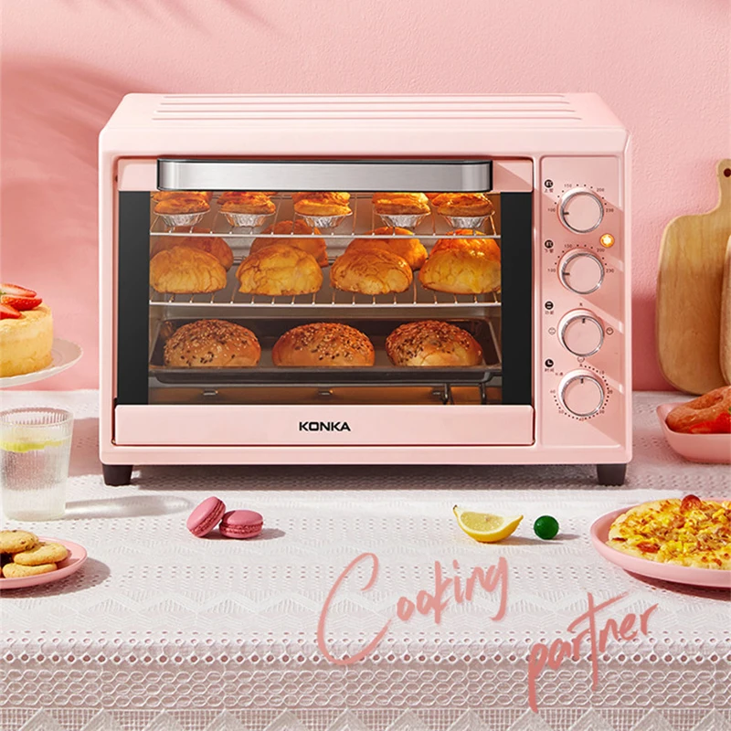 

Konka 42L Household Multifunctional Baking Electric Oven Intelligent Upper And Lower Independent Temperature Control Oven