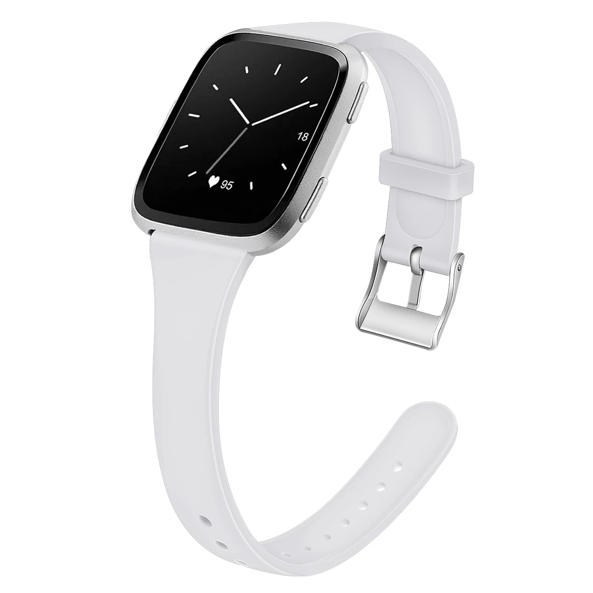 Цветной сменный мужской t Браслет для Fitbit Versa/Versa Lite тонкий узкий ремешок для часов Fitbit Versa браслет для женщин и мужчин