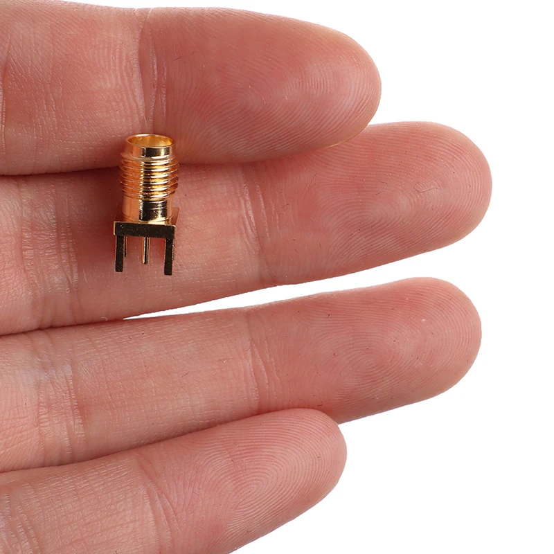 5 шт. высокое качество SMA-KE гнездо для припоя гайка край PCB клип прямое Крепление RF