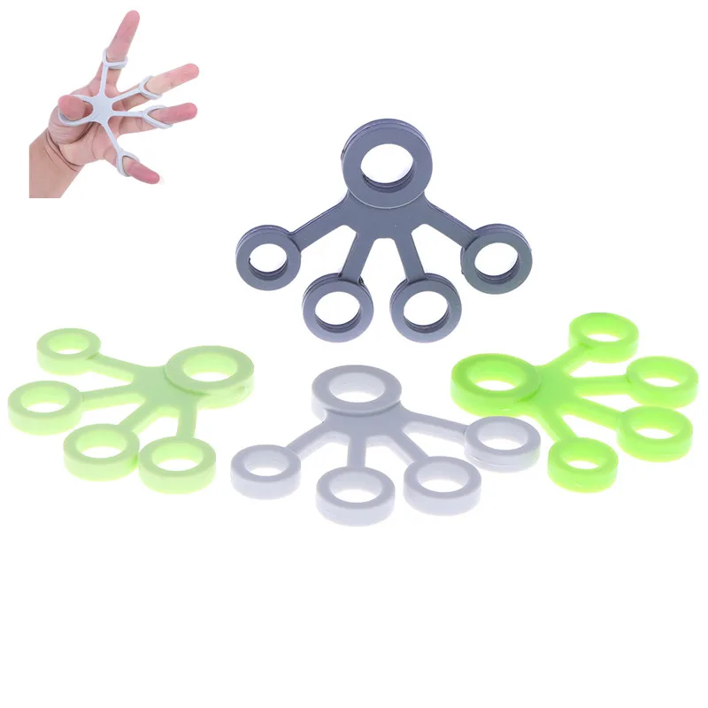 

1 шт. силиконовый захват для пальцев, силовой тренажер, браслет сопротивления, рукоятка для рук, для йоги, носилки, расширитель для пальцев, У...