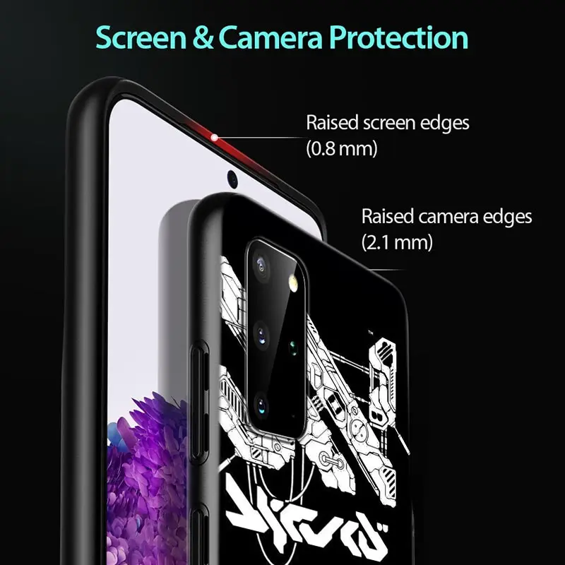 

Cyber style punk For Samsung S20 FE Ultra Lite Plus A91 A72 A71 A52 A51 A41 A31 A21S A21 A11 A02S A01 Phone Case