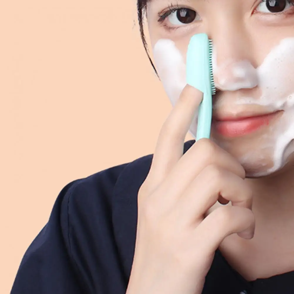 

Hot Sales!! Cleansing Brushes Soft Heat Resistance Silicone Flexible Cleaning Stick for Home