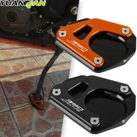 for 390 adventure 390 adv 2020 2021 motorcycle kickstand foot side stand extension pad support plate enlarge stand 390adventure