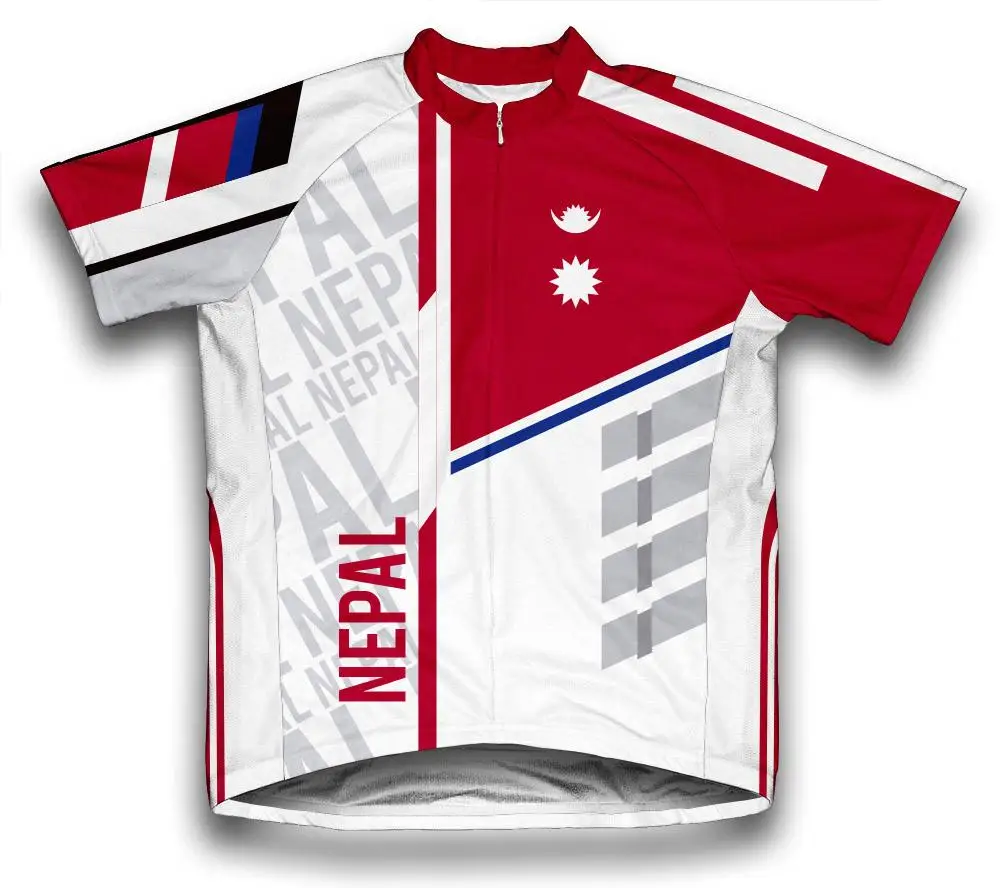 Classic Retro Nepal Short Sleeve Cycling Jersey Set Pro Team Road Bicycle Maillot Ciclismo Men's Summer Bike Wear Clothing | Спорт и
