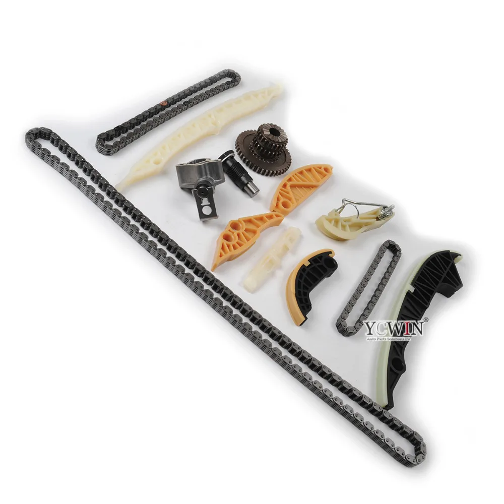 Комплект цепи грм EA888 13 шт. для Audi A3 A4 A5 A6 Q5 VW GTI Tiguan Jetta CC Passat B6 EOS 2 0 T 06K109158A|kit kits|kit audi