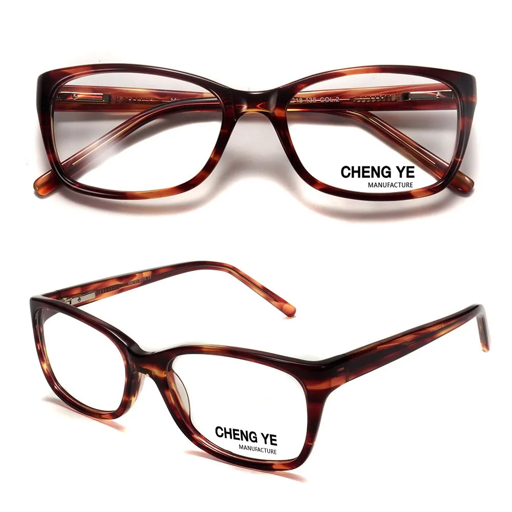 Китай выдающийся дизайн квадратная полная оправа размер 52 18 135 ацетат Молодежные
