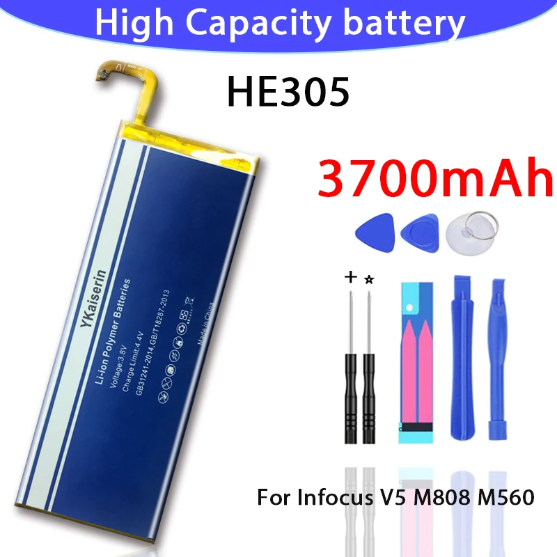 HE305 Защитная пленка для Infocus V5 M808 M560 3700 мА/ч замена мобильный телефон Батарея